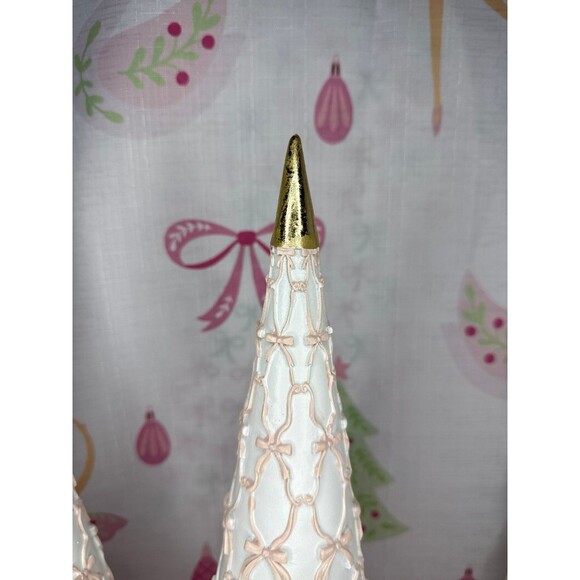 Viral Cupcakes & Cashmere Pink Bow Trees, Set of 2 - Picture 2 of 7